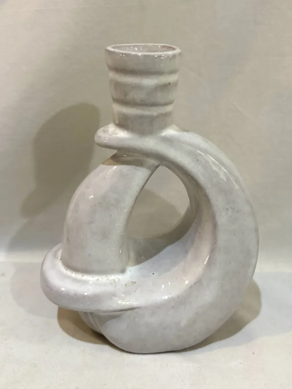 VTG FRANKOMA POTTERY #305 Candlestick Holder MCM